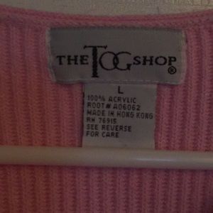 The TOG Shop Pink Cardigan.